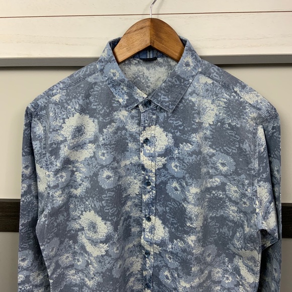 VERDO Long Sleeve casual button down floral print - Picture 3 of 15